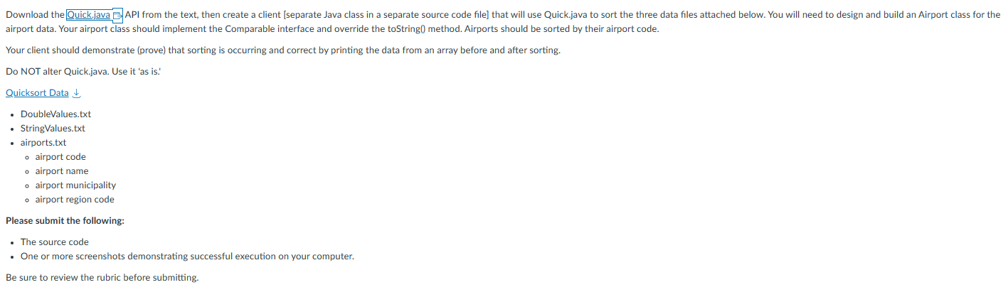 Solved Java ( W/ Visual Studio Code) Please provide the | Chegg.com