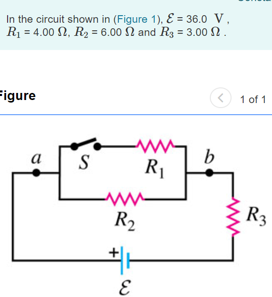 part e For the 6.00 Ω resistor, calculate the