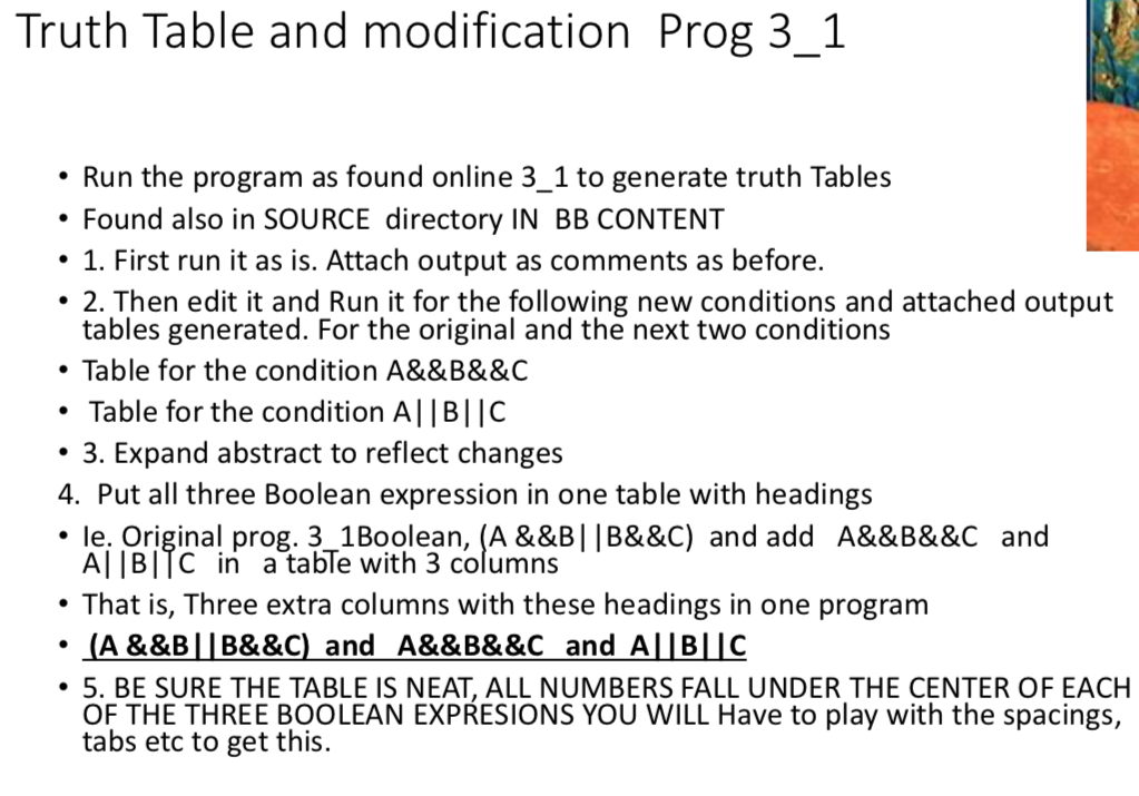 A B C A&&B B&&C A&&B&&C • 0 0 0 1 • O 0 • 0 1 0 • 0 • | Chegg.com
