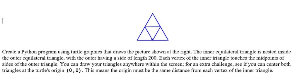 How To Draw A Right Triangle In Python Turtle