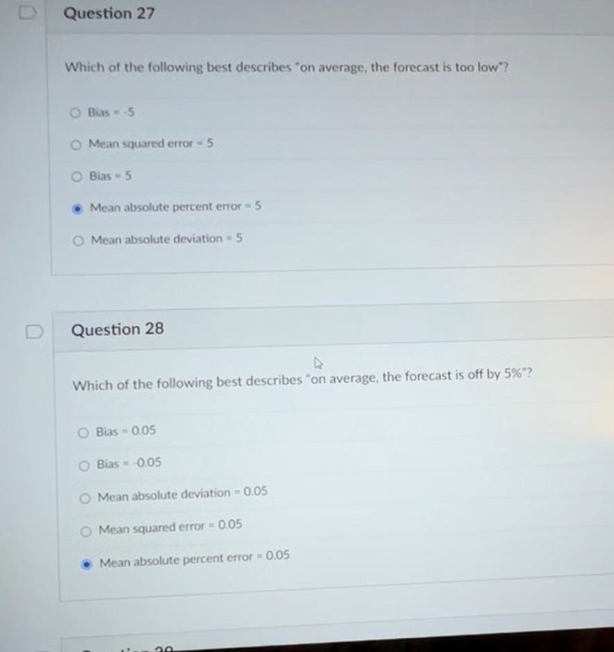Solved Question 27 Which of the following best describes "on | Chegg.com
