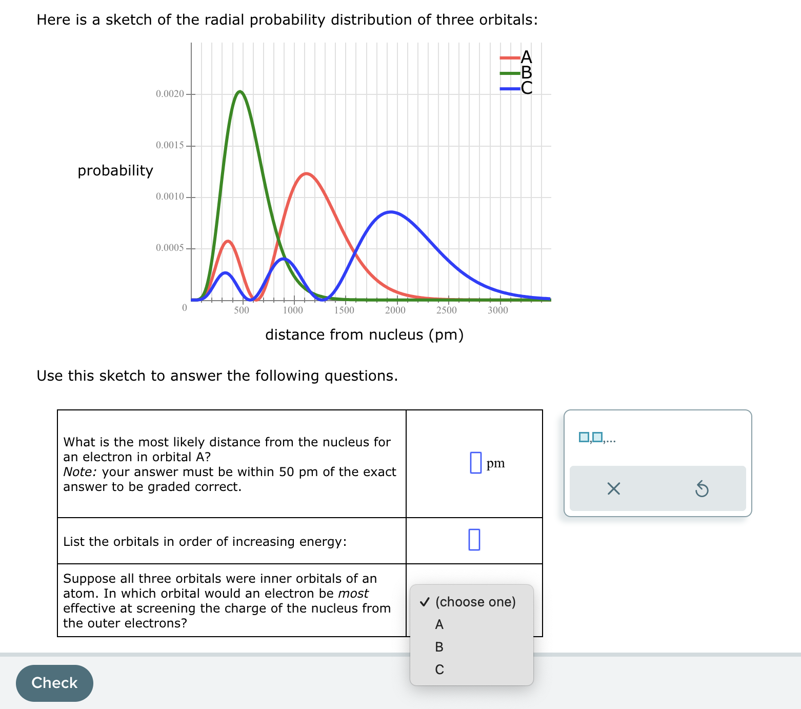 Solved Here is a sketch of the radial probability | Chegg.com