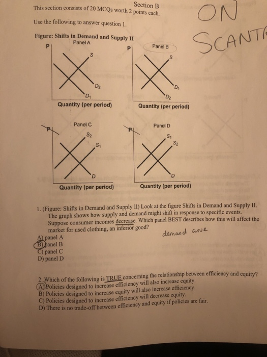 Solved Section B This Section Consists Of 20 MCQs Worth 2 | Chegg.com