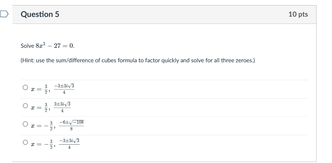 solved-solve-8x3-27-0-hint-use-the-sum-difference-of-chegg