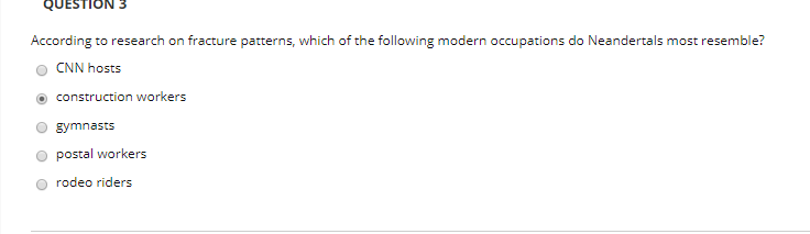 Solved QUESTION 3 According to research on fracture Chegg com