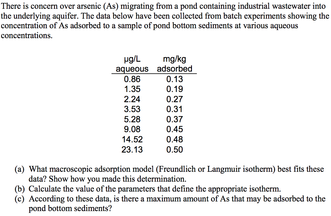 Solved There Is Concern Over Arsenic As Migrating From A Chegg solved-there-is-concern-over-arsenic-as-migrating-from-a-chegg
