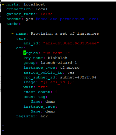ANSIBLE ON RHEL 7 EC2 I need this ansible script | Chegg.com