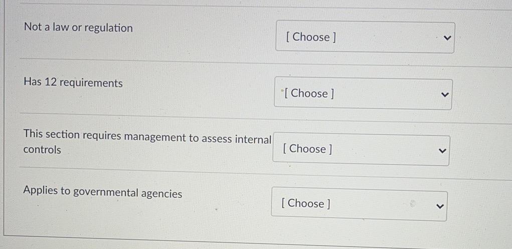 Solved Question 1 Select the BEST answer for each statement. | Chegg.com