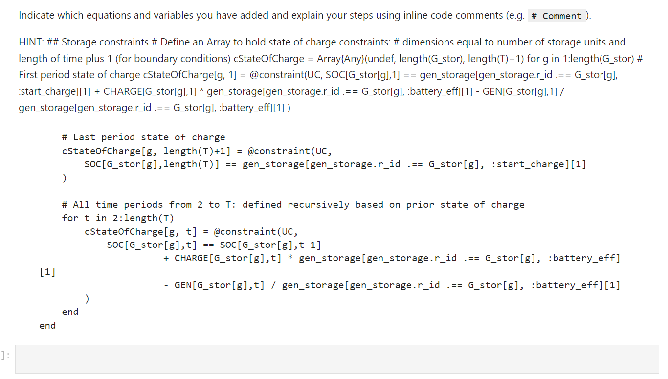 Solved This Notebook builds on the unit commitment model