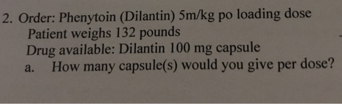 2 mg dilantin