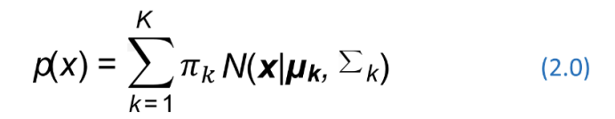 Solved Consider a Gaussian mixture model in which the | Chegg.com