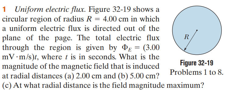 Solved 1 Uniform Electric Flux Figure 32 19 Shows A 7759