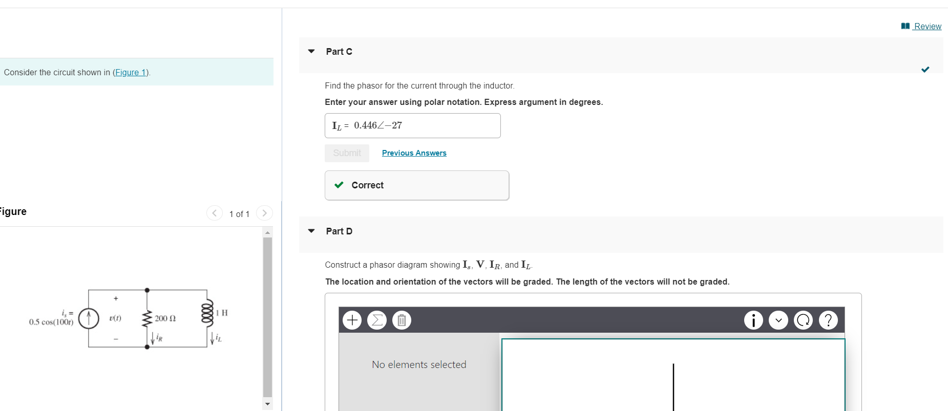 Solved | Review Part A Consider the circuit shown in (Figure | Chegg.com