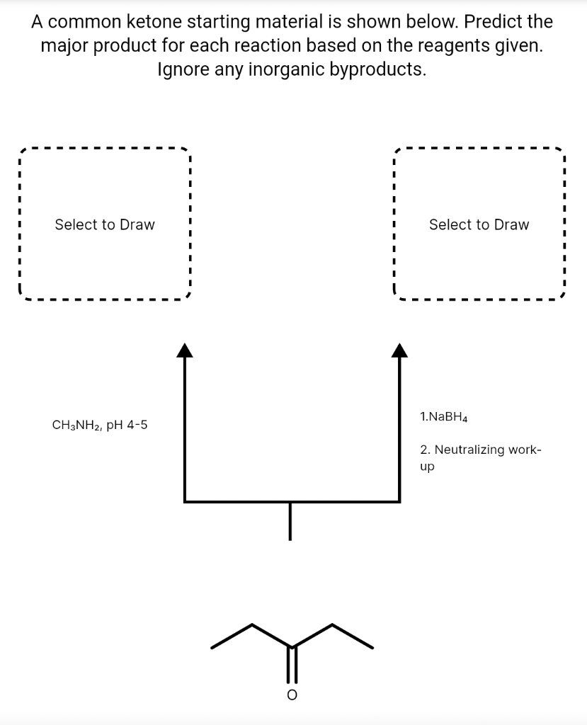 Solved A Common Ketone Starting Material Is Shown Below Chegg Com