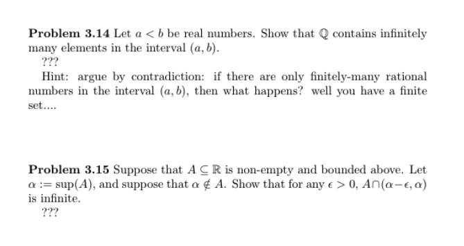 Solved Problem 3.14 Let A