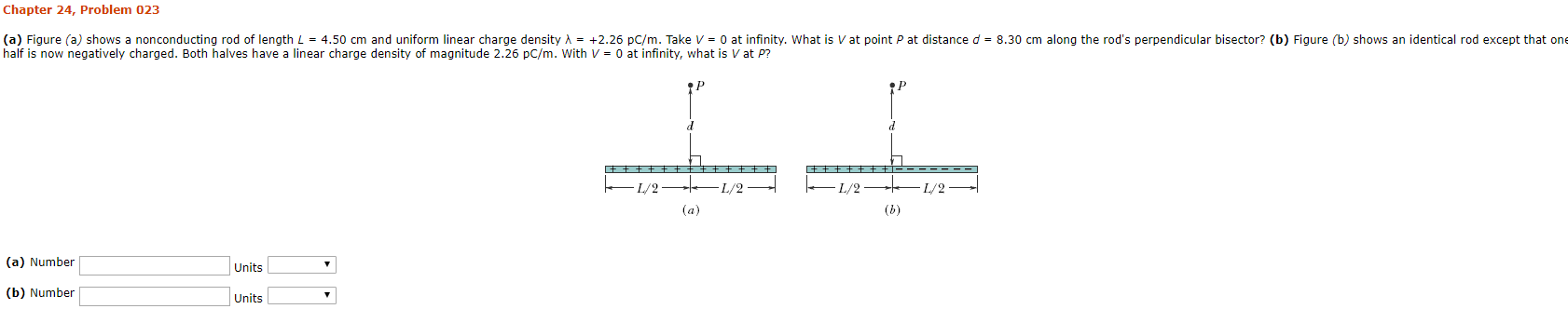 Solved Chapter 24, Problem 023 (a) Figure (a) shows a | Chegg.com