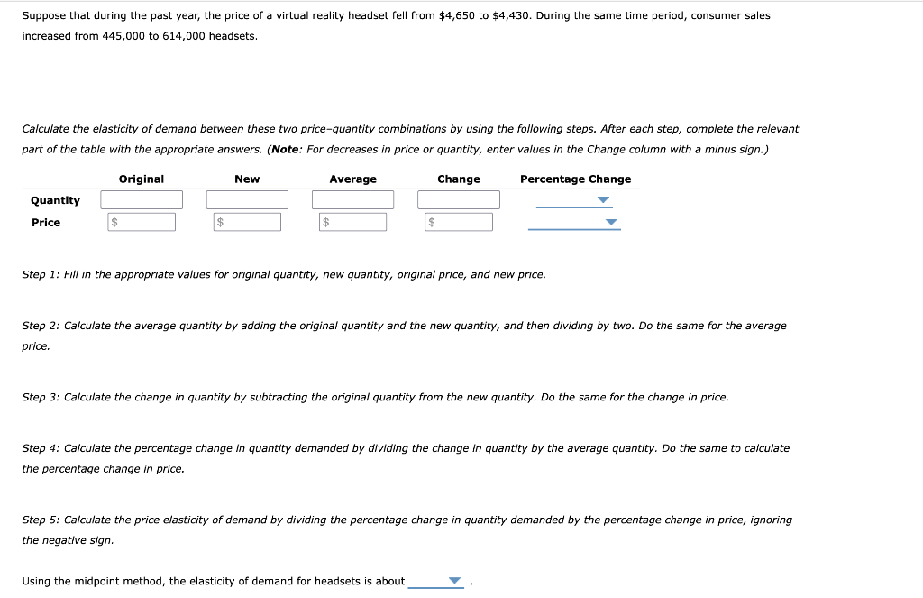 Solved Suppose that during the past year, the price of a