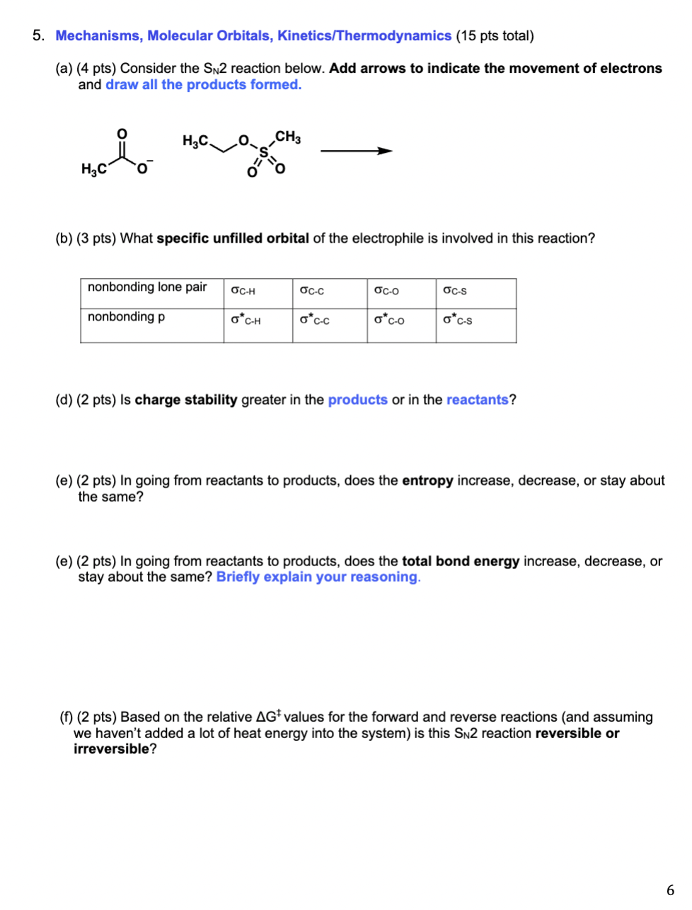 Solved Consider the SN 2 reaction below. Add arrows to | Chegg.com