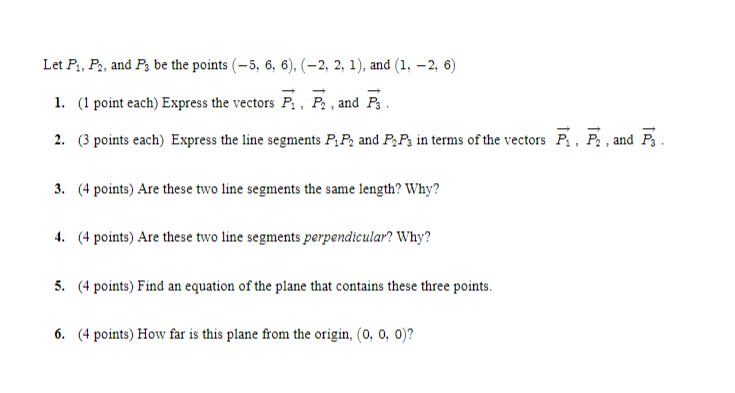 if the point p 3a 2 1