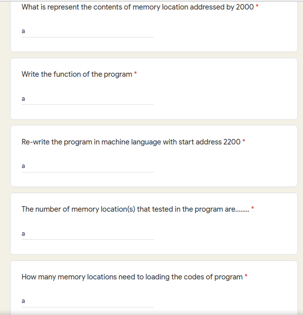 Solved What is represent the contents of memory location | Chegg.com
