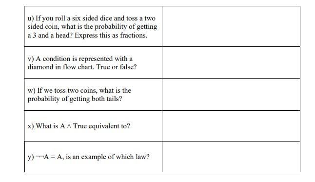 Solved 1 Short answer questions - 25 marks Please write your | Chegg.com