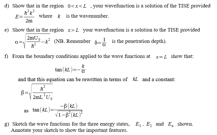 Solved Consider the potential energy function shown in the | Chegg.com