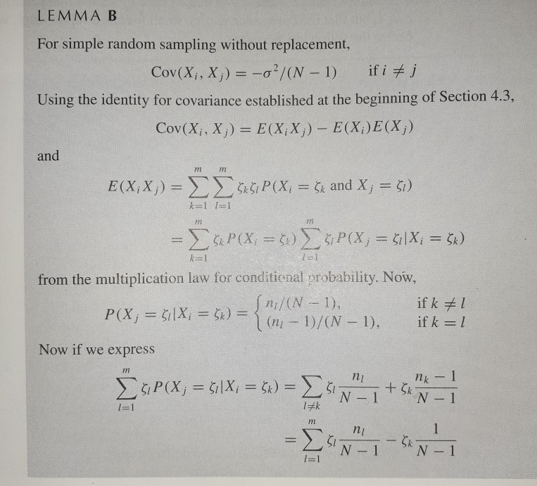 Solved 26 This Is Another Proof Of Lemma B In Section 7 Chegg Com