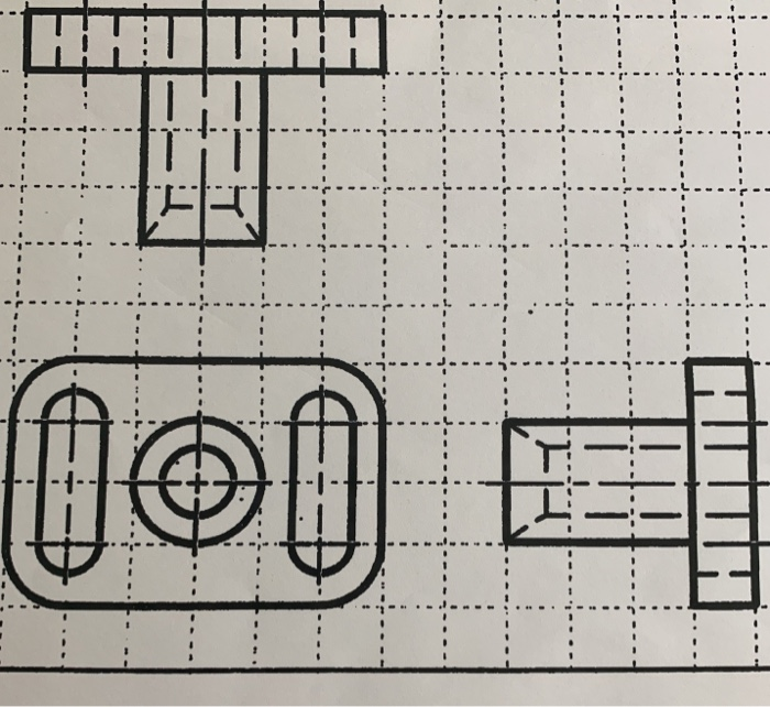 Solved Sketch an isometric projection based on the front top | Chegg.com