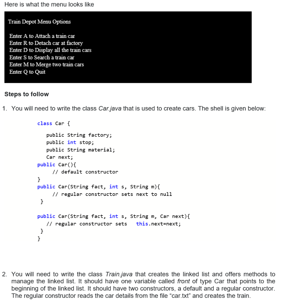 Solved Please use Java and provided txt files for answer. | Chegg.com