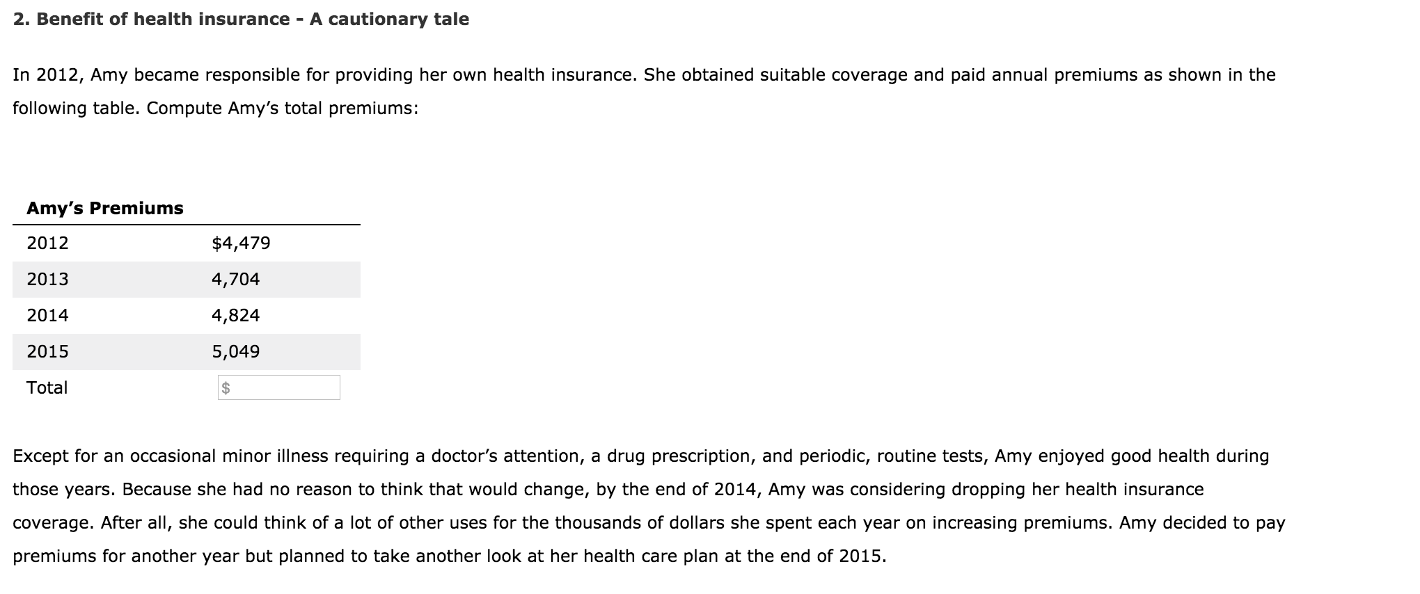 2-benefit-of-health-insurance-a-cautionary-tale-in-chegg