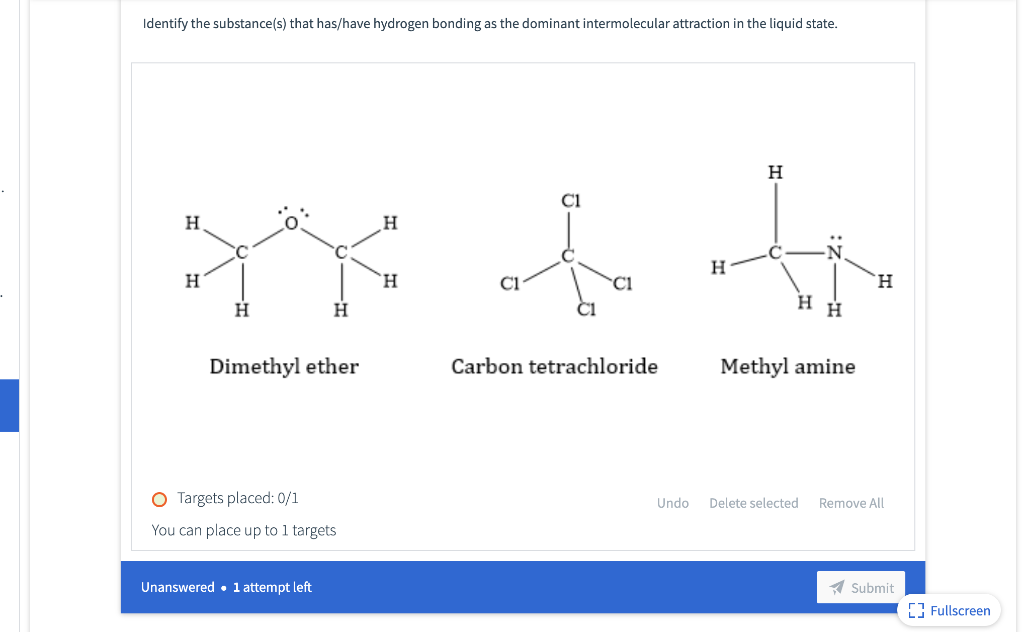 Solved Which of the following molecules can form hydrogen | Chegg.com