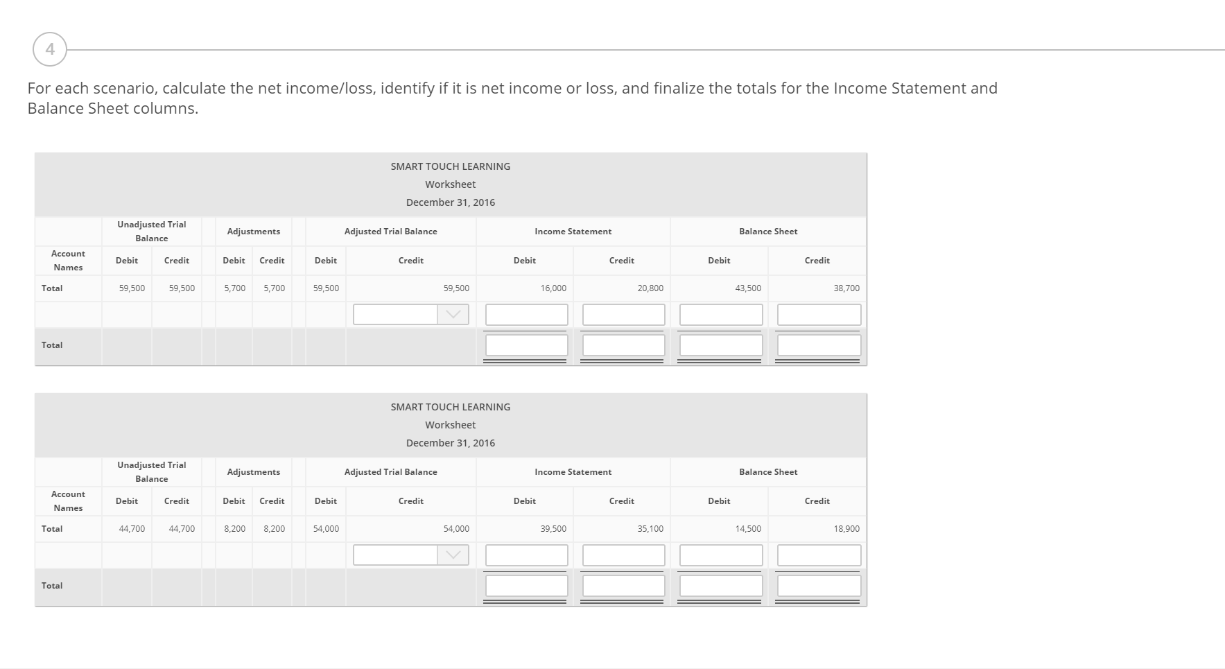 solved-4-for-each-scenario-calculate-the-net-income-loss-chegg