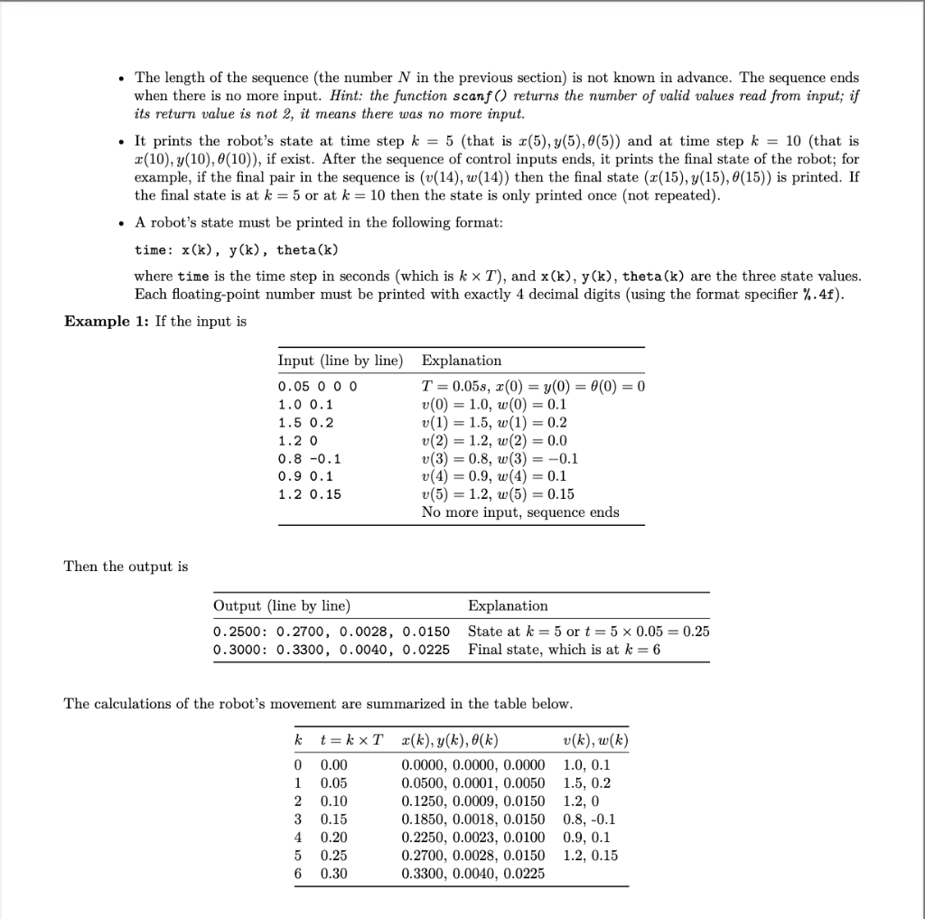 1 Simulation Of Wheeled Robots 1 1 The Discrete Ti Chegg Com