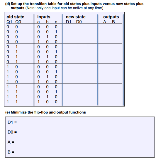 Solved (a) How many states are required to solve this | Chegg.com