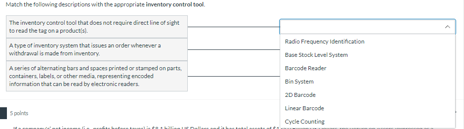 solved-match-the-following-descriptions-with-the-appropriate-chegg