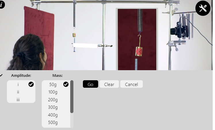 Solved For The Period Of Spring Oscillation Lab Spring W Chegg