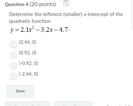 Solved Question 4 (20 points) Determine the leftmost | Chegg.com