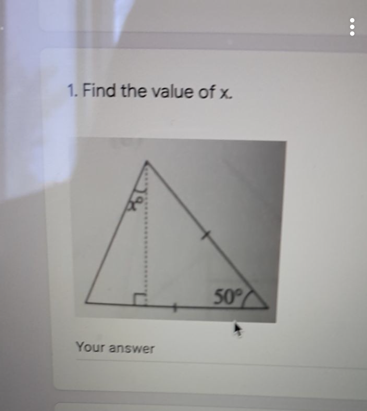 find the value of 50-(-15x-8)