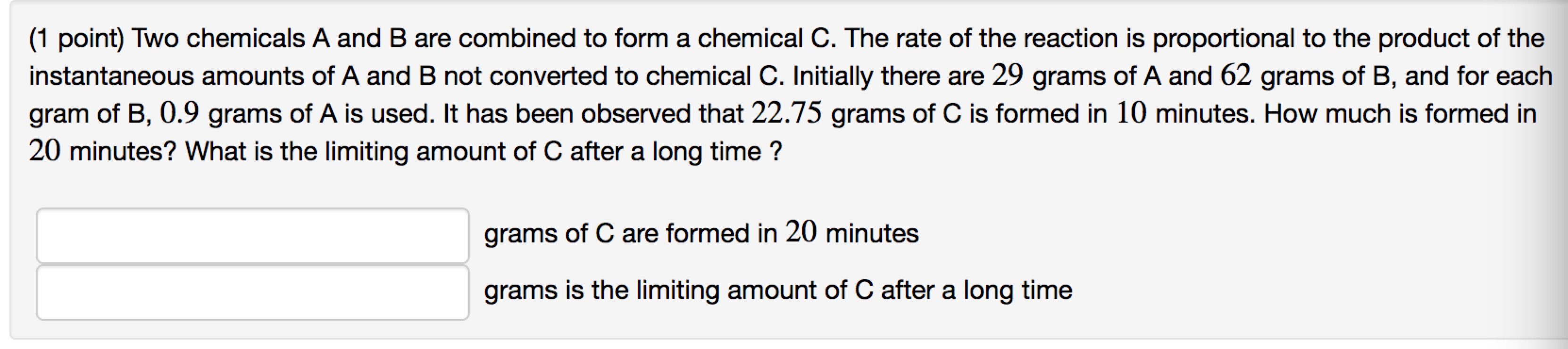Solved Assignment 5: Problem 5 Previous Problem List Next (1 | Chegg.com