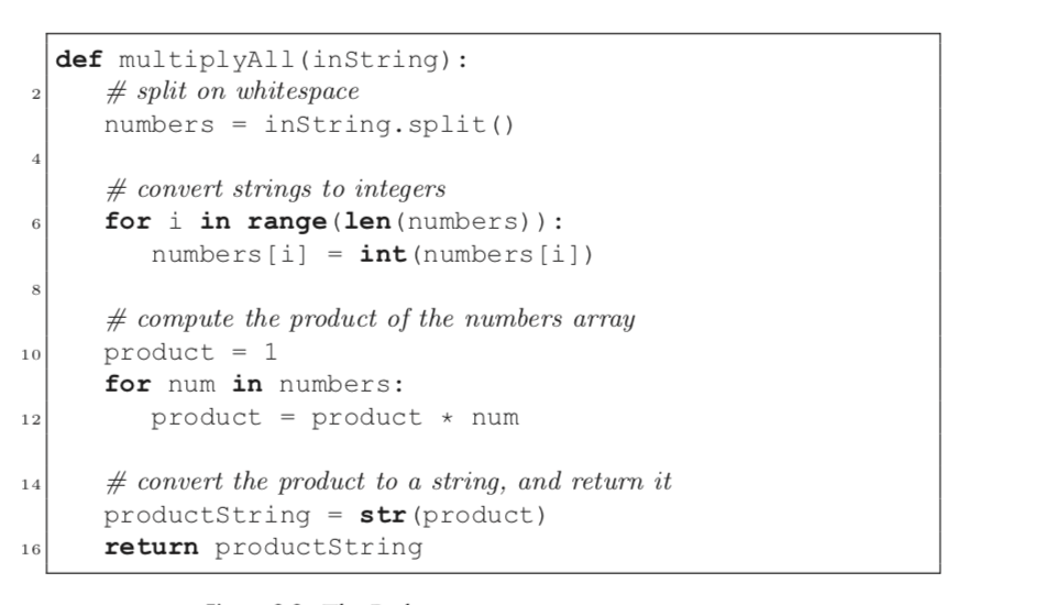 Solved In Python, 2.2 Implement each of the following | Chegg.com