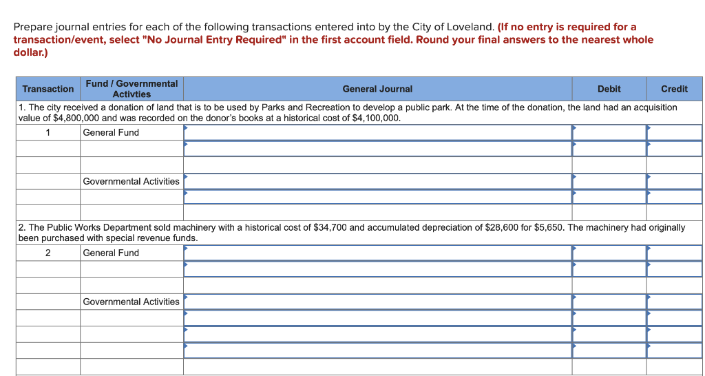 Solved Prepare journal entries for each of the following