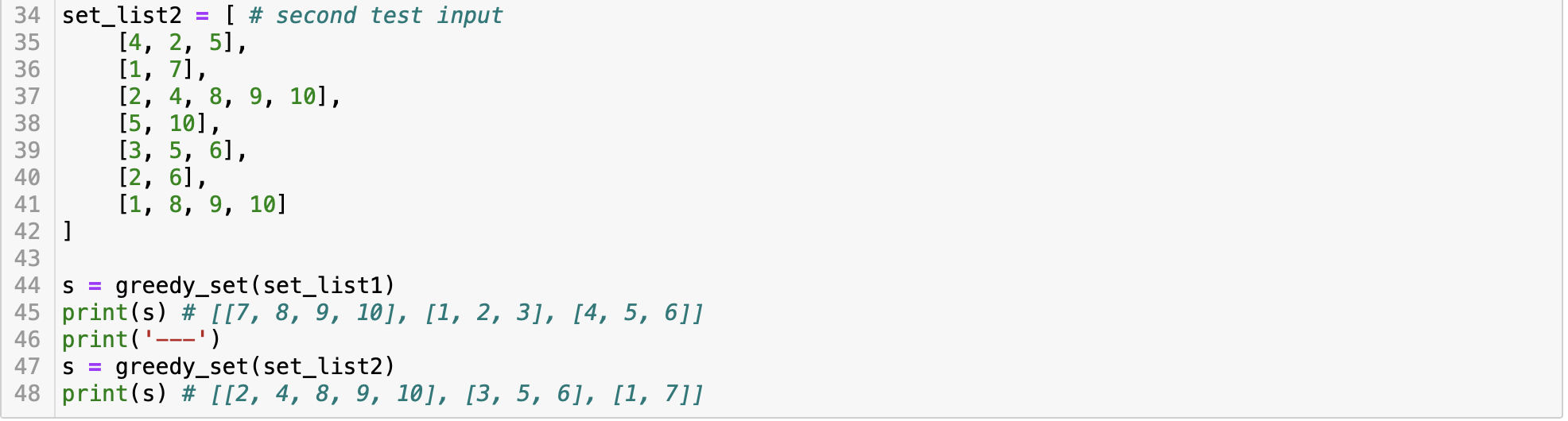 Solved Please use Python algorithm programming language | Chegg.com