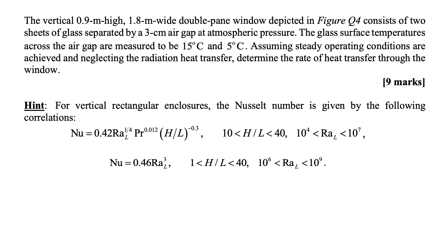 Solved Part A. Air At 20°C Flows Over A Flat Plate, 0.5 M | Chegg.com