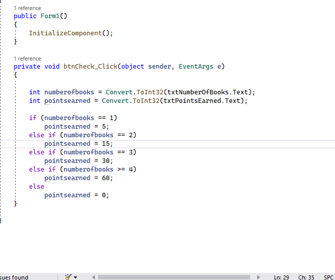 Solved I need this answered in Visual Studio 2022 C# in 