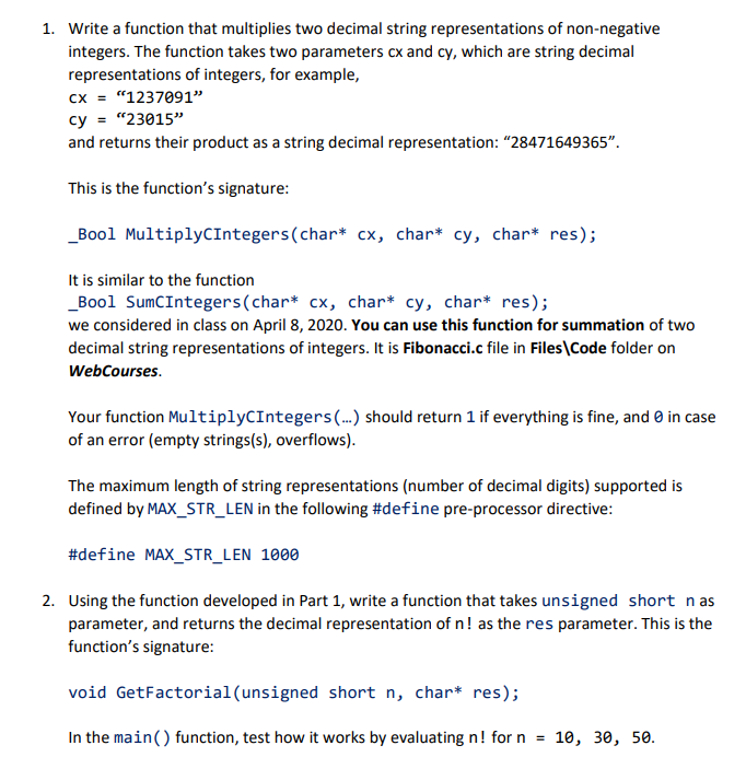C program with Visual Studio (if possible pls) Write | Chegg.com