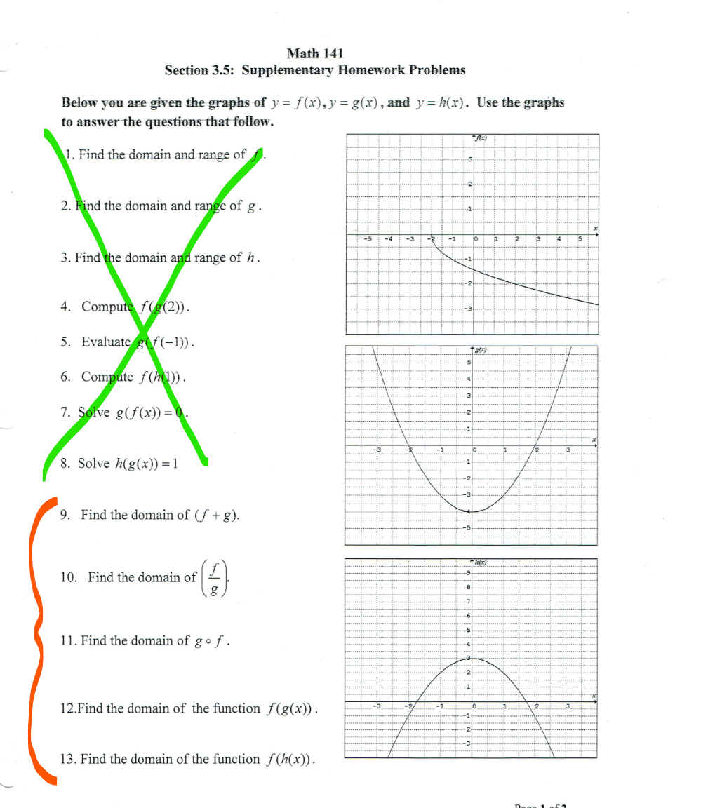 Solved Math 141 Section 3 5 Supplementary Homework Probl Chegg Com