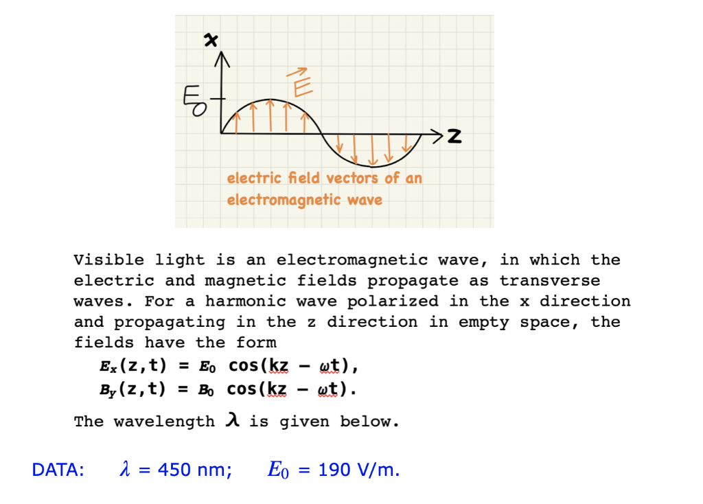 Solved Determine the average field energy density u in the | Chegg.com