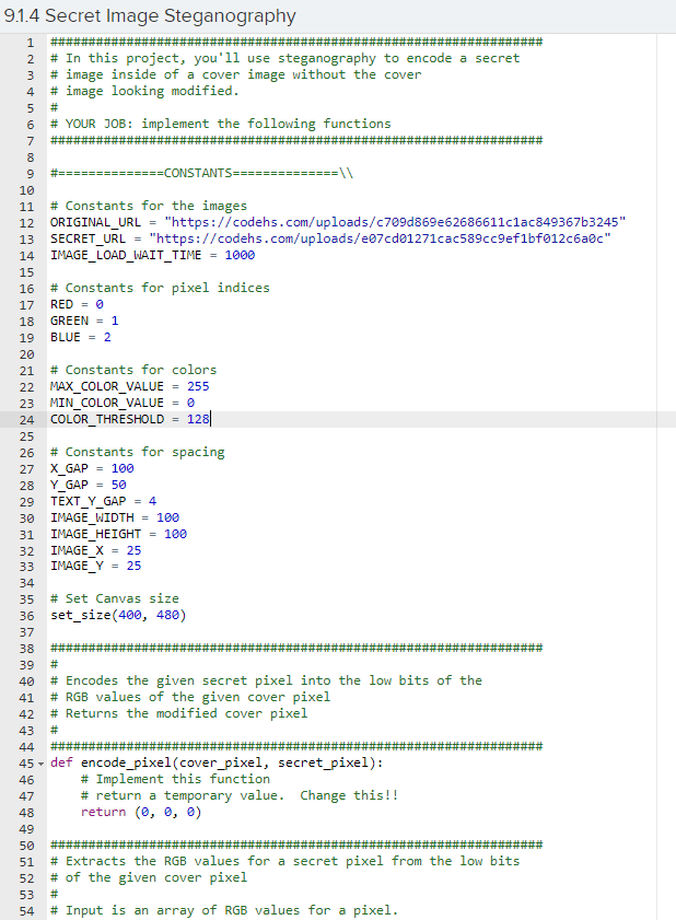 codehs-python-secret-image-steganography-chegg