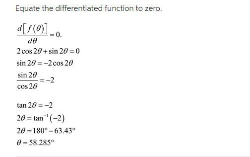 Solved Why must you add 180 when doing arctan in this | Chegg.com