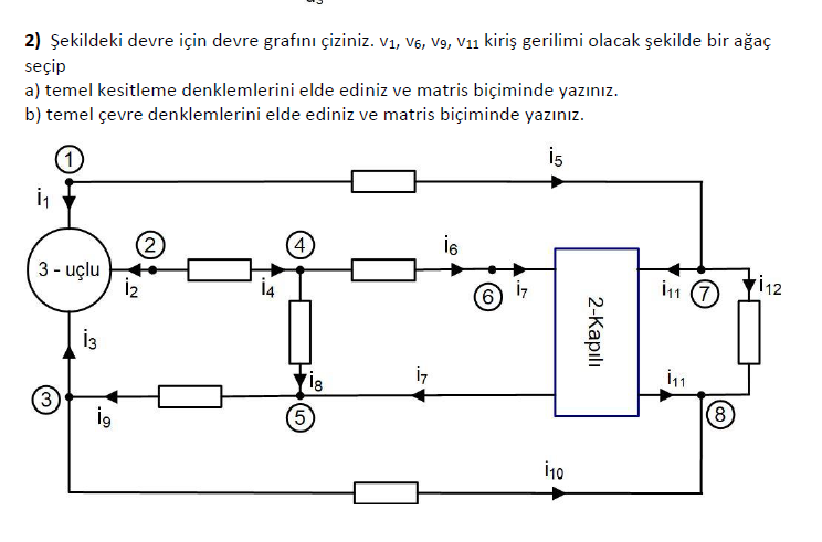 Draw the circuit graph for the circuit in the figure. | Chegg.com